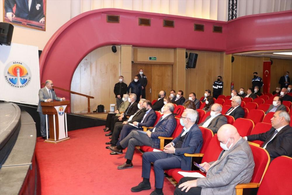 Adana Büyükşehir Belediyesi şubat ayı meclis toplantısı birinci oturumu yapıldı
