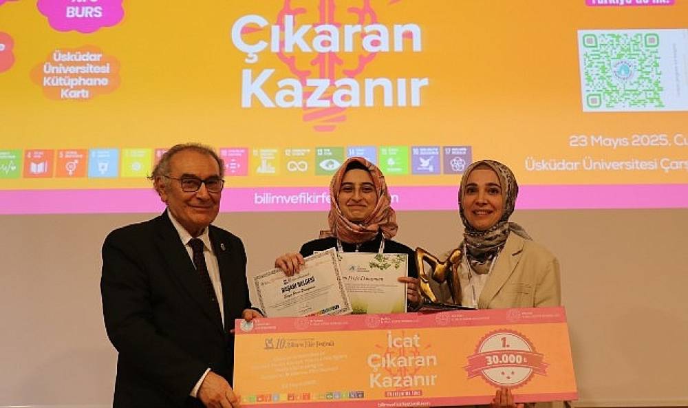 10. Bilim ve Fikir Festivali'nde liseli gençler projeleriyle yarıştı
