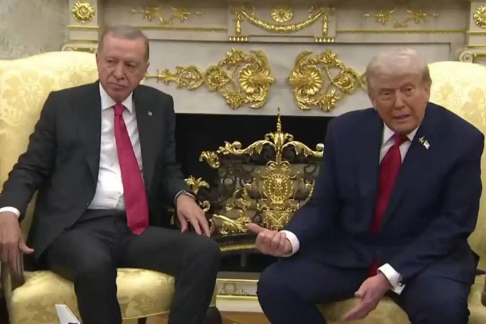 Erdoğan ve Trump Beyaz Saray'da görüştü
