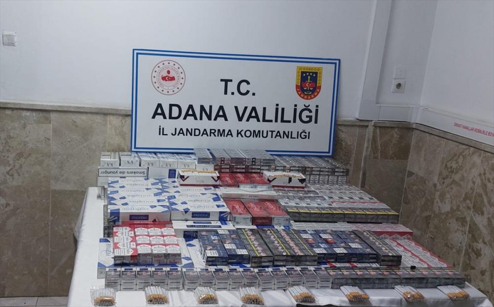 Adana'da 2 bin 329 paket kaçak sigara ele geçirildi