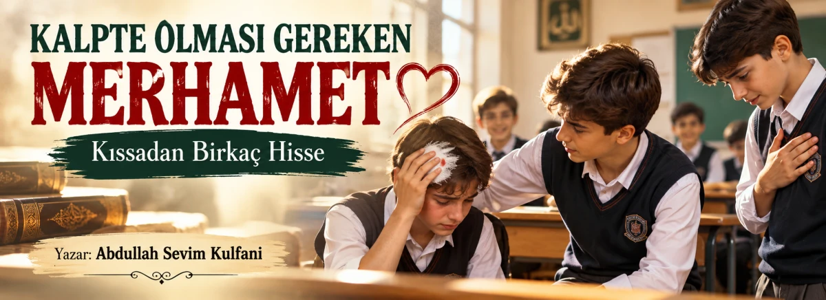 Abdullah Sevim Kulfani: KALPTE OLMASI GEREKEN MERHAMET