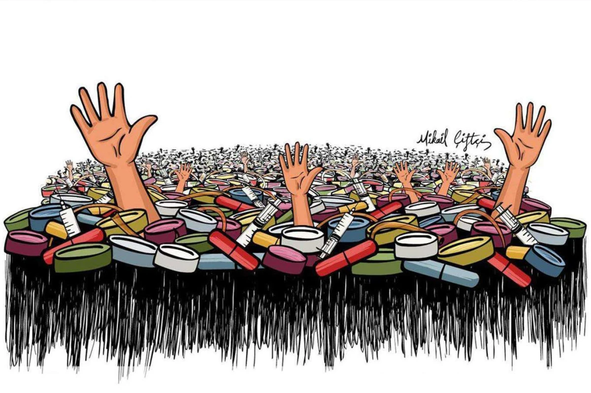 Adana halkından madde bağımlılığına karşı ortak m&uuml;cadele &ccedil;ağrısı