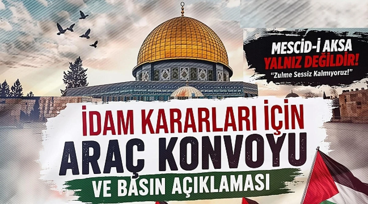 Adana, Kud&uuml;s ve Mescid-i Aksa İ&ccedil;in Tek Y&uuml;rek Oluyor!