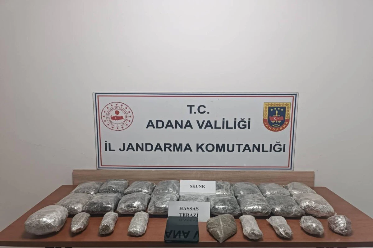 Adana'da uyuşturucu operasyonu: 11 kilo skunk ele geçirildi, bir kişi tutuklandı