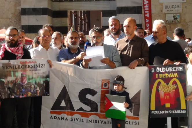 ASİM'den işgalcileri protesto ve basın açıklaması