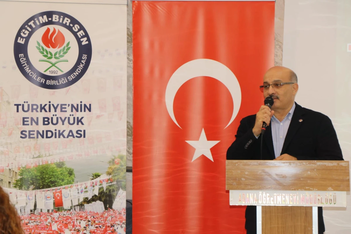 EĞİTİM-BİR-SEN ADANA’DAN 'GAZZE’NİN KADINLARI KALBİMİZİN SESİ' TEMALI TEŞKİLAT TOPLANTISI