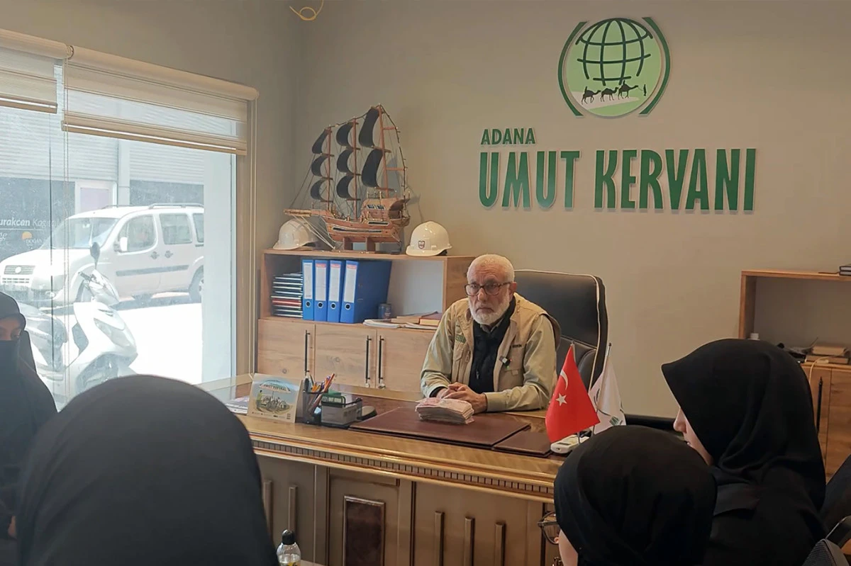 H&Uuml;DA PAR Adana teşkilatından Gazze'ye destek