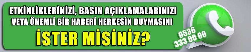 ADANA GÜNDEMİ WHATSAPP İHBAR HATTI
