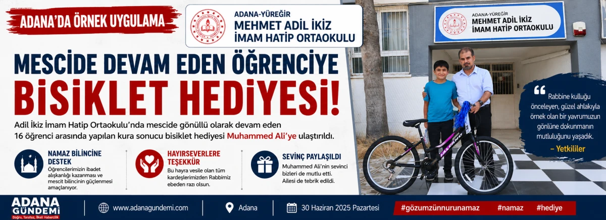 Mehmet Adil İkiz İmam Hatip Ortaokulu'nda &Ouml;rnek Uygulama