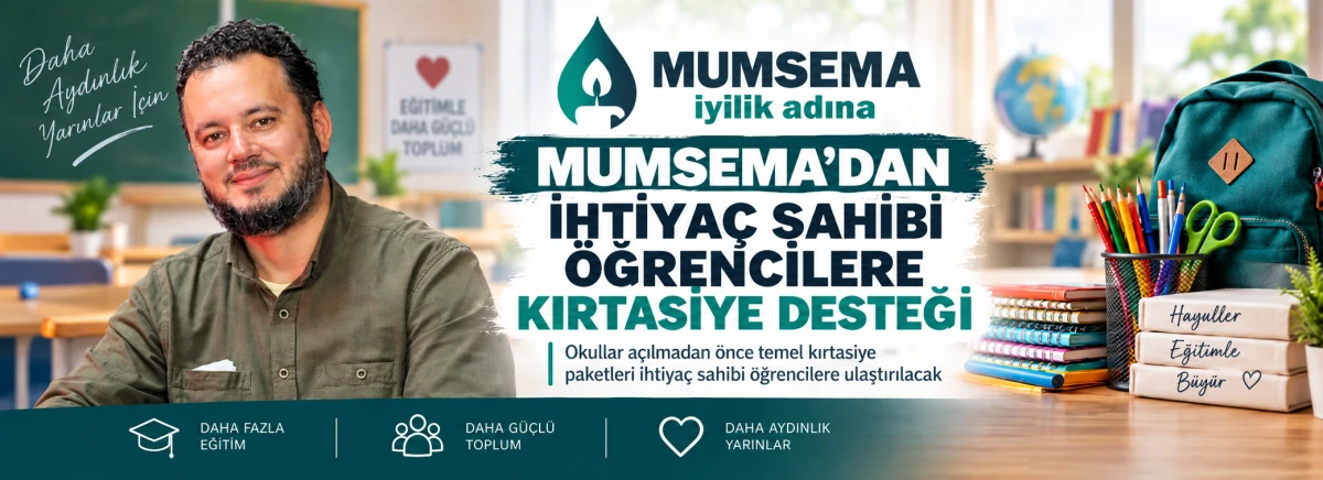 MUMSEMA&rsquo;DAN İHTİYA&Ccedil; SAHİBİ &Ouml;ĞRENCİLERE KIRTASİYE DESTEĞİ