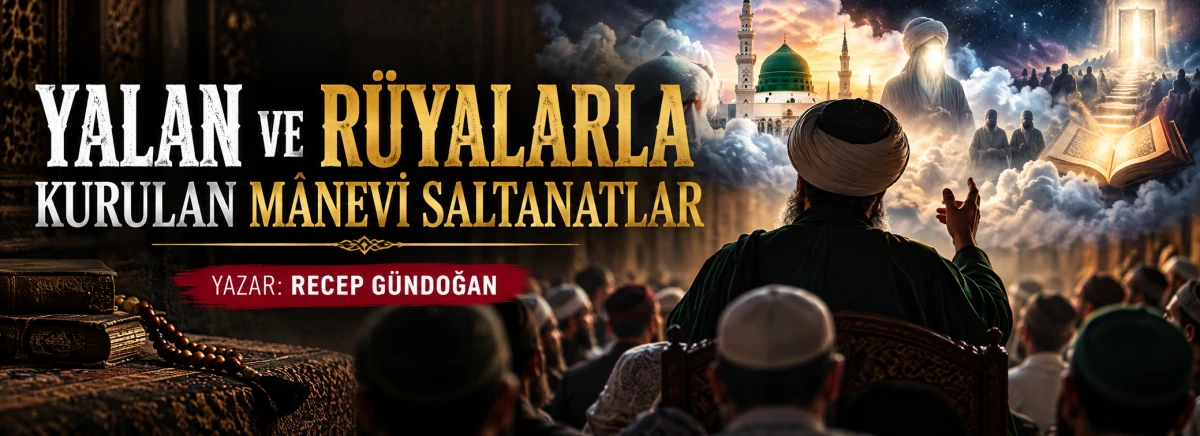 RECEP G&Uuml;NDOĞAN: YALAN VE R&Uuml;YALARLA KURULAN M&Acirc;NEVİ SALTANATLAR